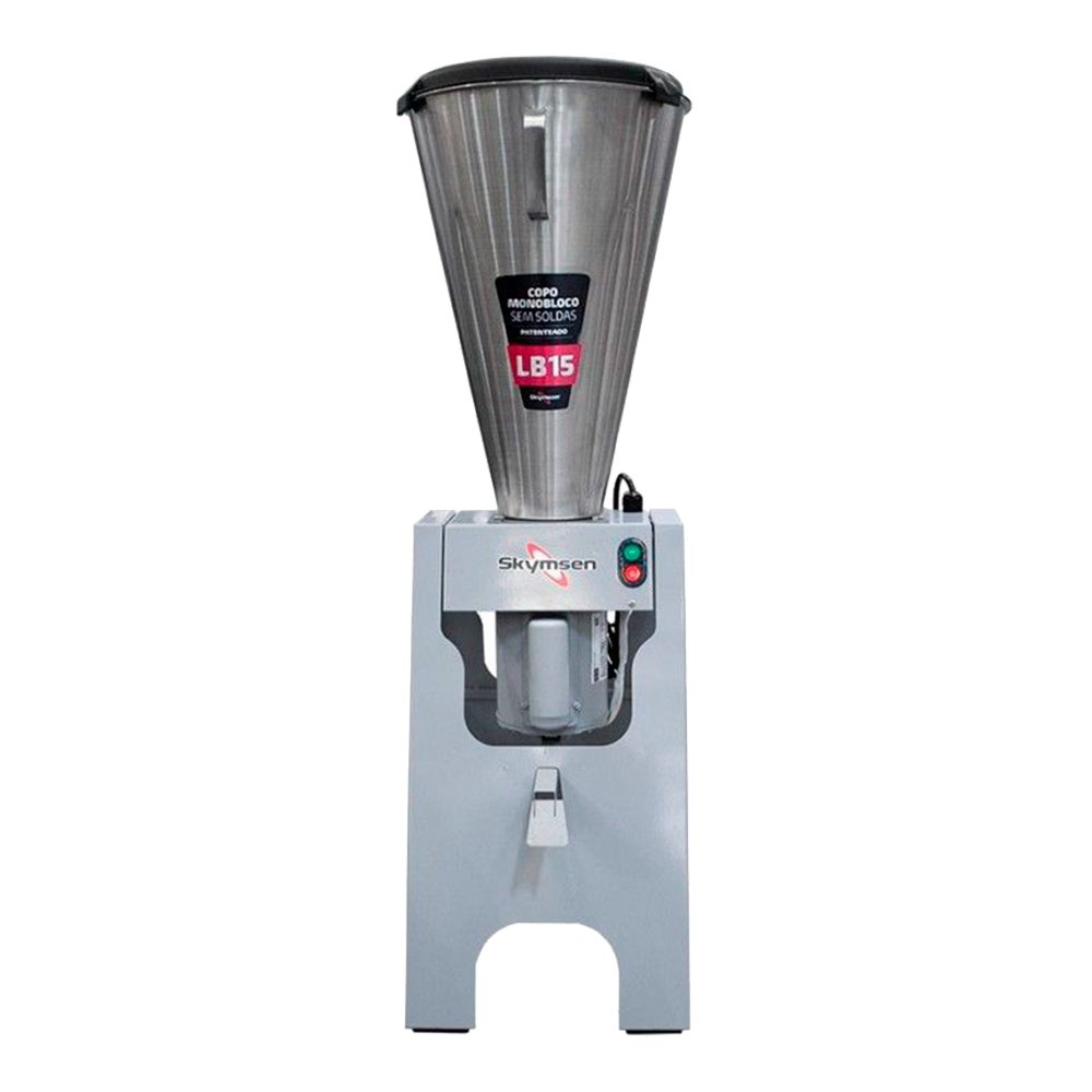 Liquidificador Industrial Basculante Skymsen LB15 - Copo Inox, 15 Litros, Inox, 110V