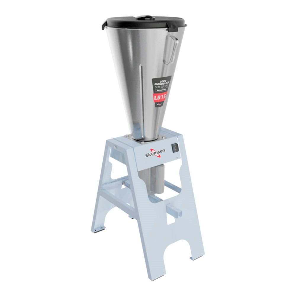 Liquidificador Industrial Basculante Skymsen LB15 - Copo Inox, 15 Litros, Inox, 110V