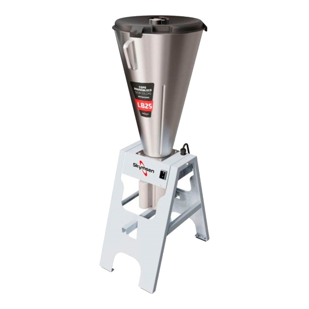 Liquidificador Industrial Basculante Skymsen LB25 - Copo Inox, 25 Litros, Inox, 110V