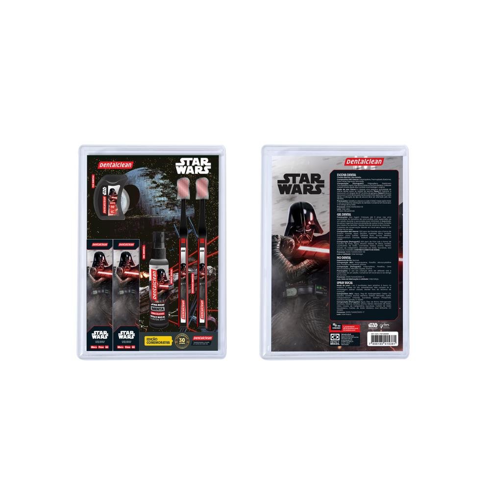 Geis Spray Kit 2 Escovas Macias + 1 Fio Dental 50m + 2 Géis com Flúor 50g Cada + 1 ...