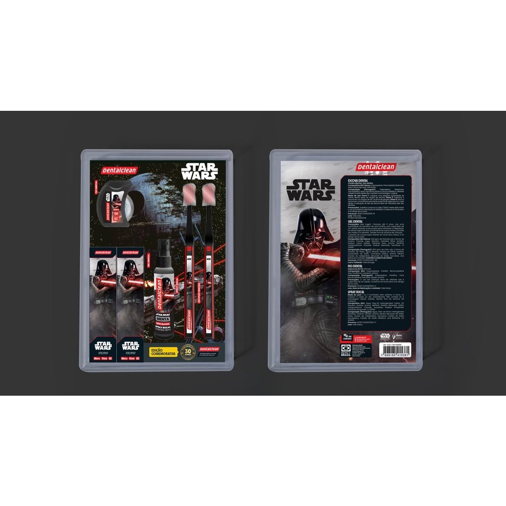 Geis Spray Kit 2 Escovas Macias + 1 Fio Dental 50m + 2 Géis com Flúor 50g Cada + 1 ...