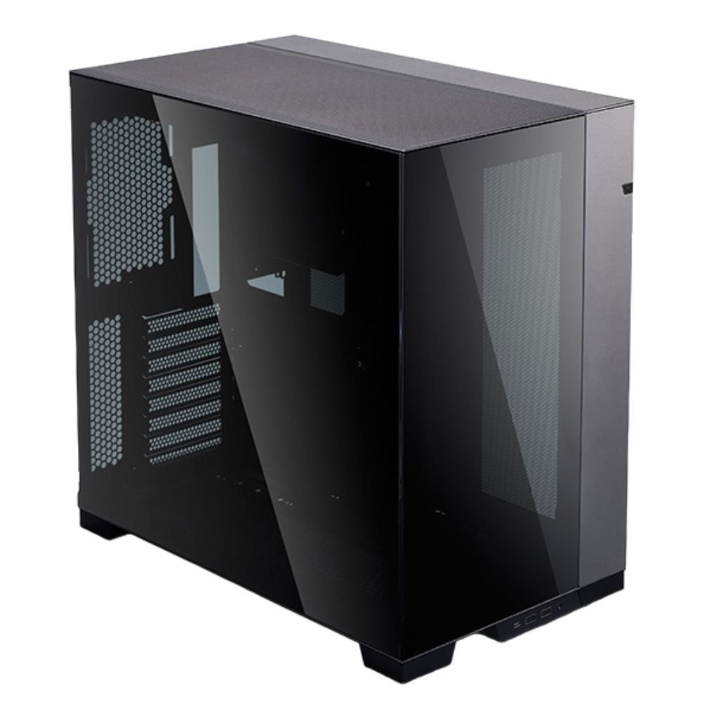 Gabinete Gamer Lian Li O11DE-G Dynamic Evi Vidro temperado Cinza