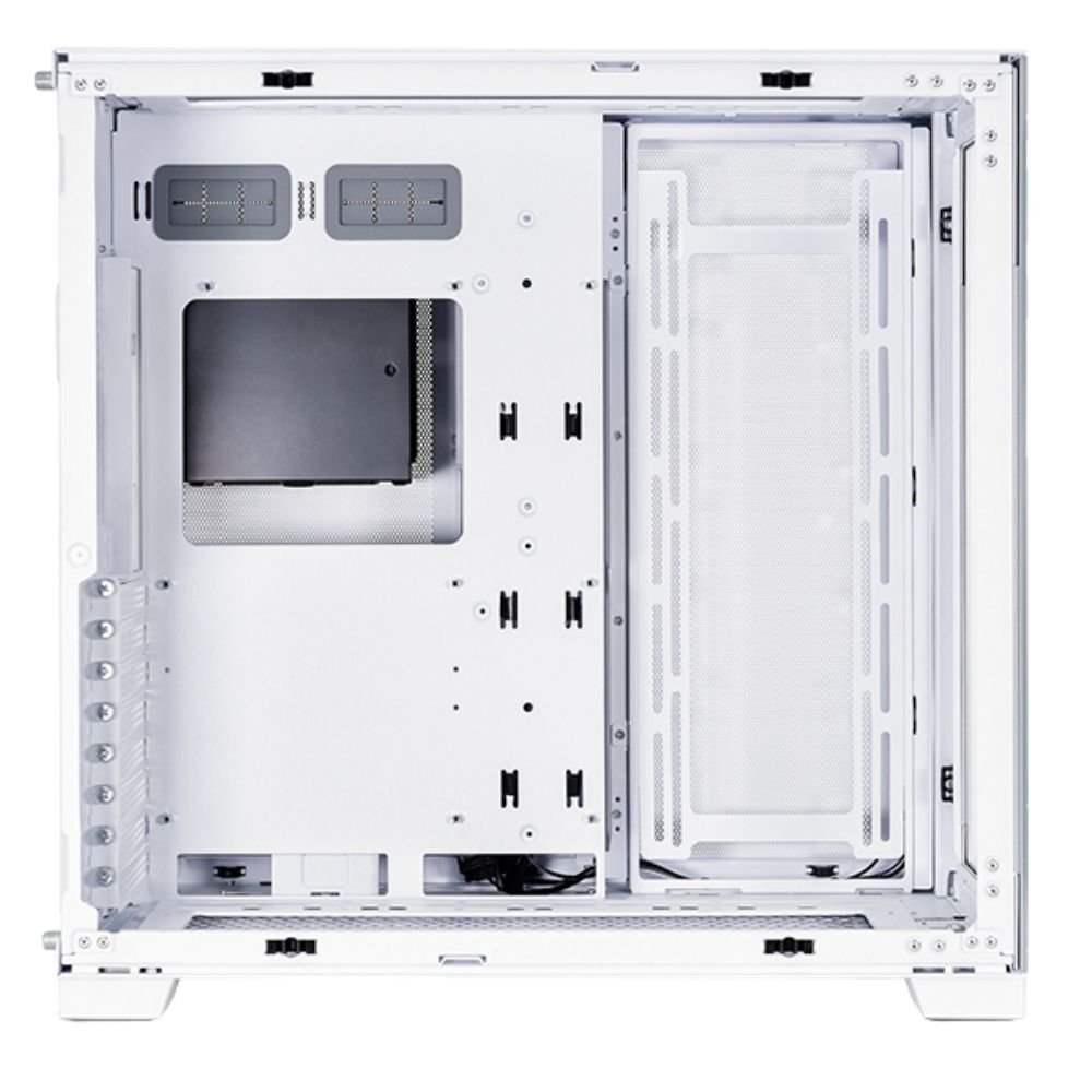 Gabinete Gamer Lian Li 011 Dynamic EVO RGB Mid Tower Vidro Temperado Branco