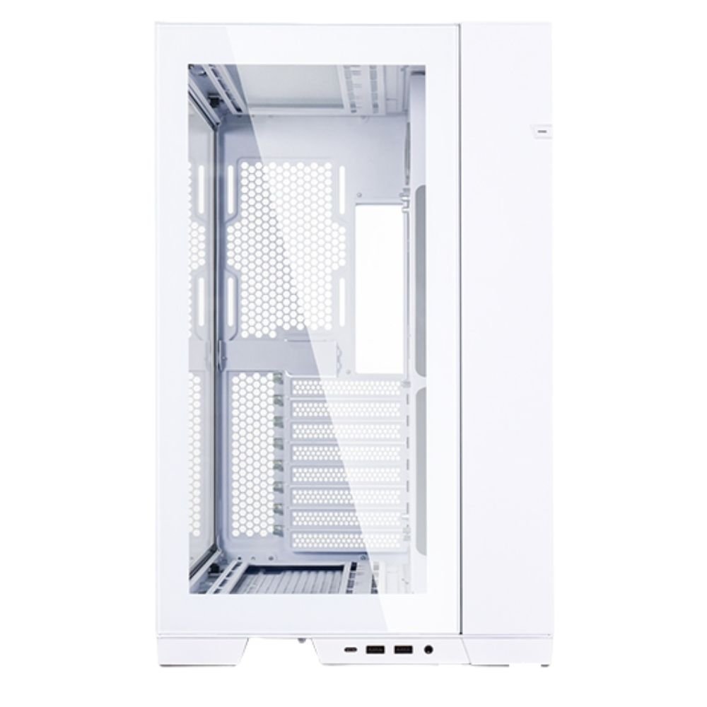 Gabinete Gamer Lian Li 011 Dynamic EVO RGB Mid Tower Vidro Temperado Branco