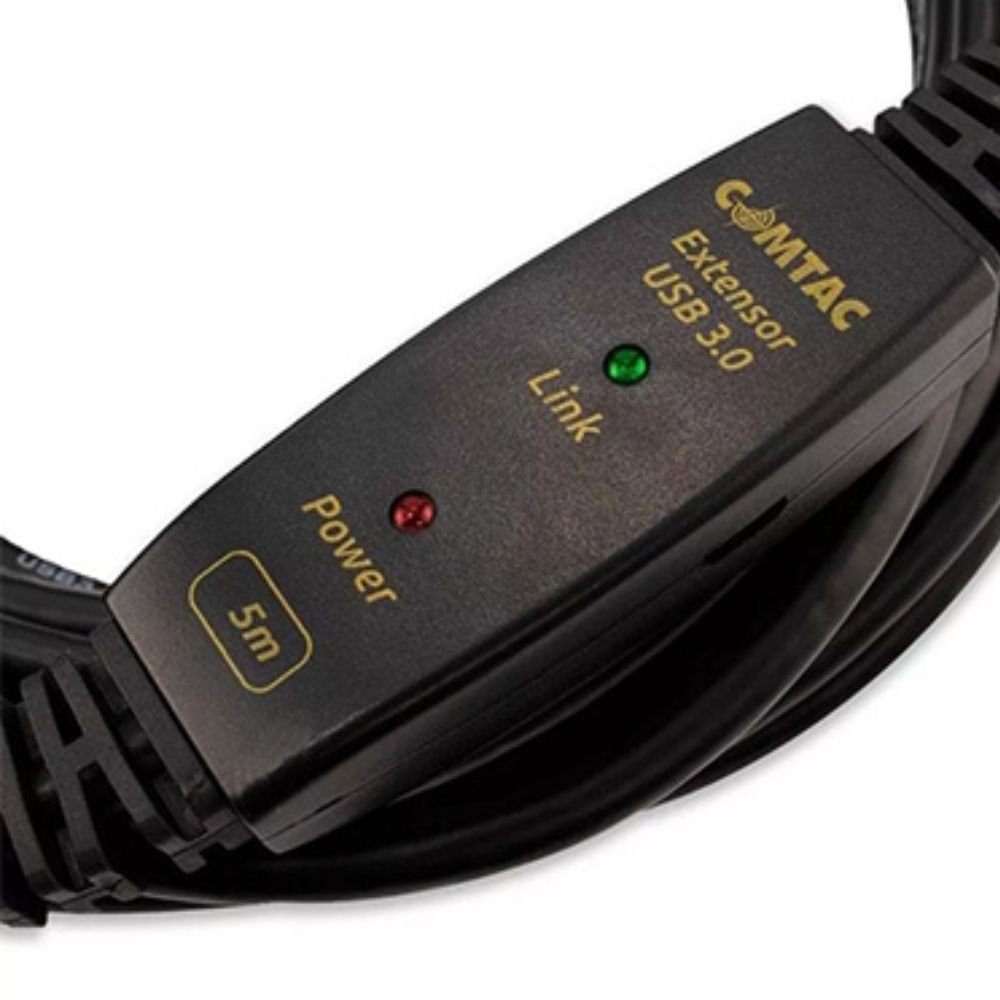Cabo Extensor Comtac USB 3.0 AF com Amplificador de Sinal 5M