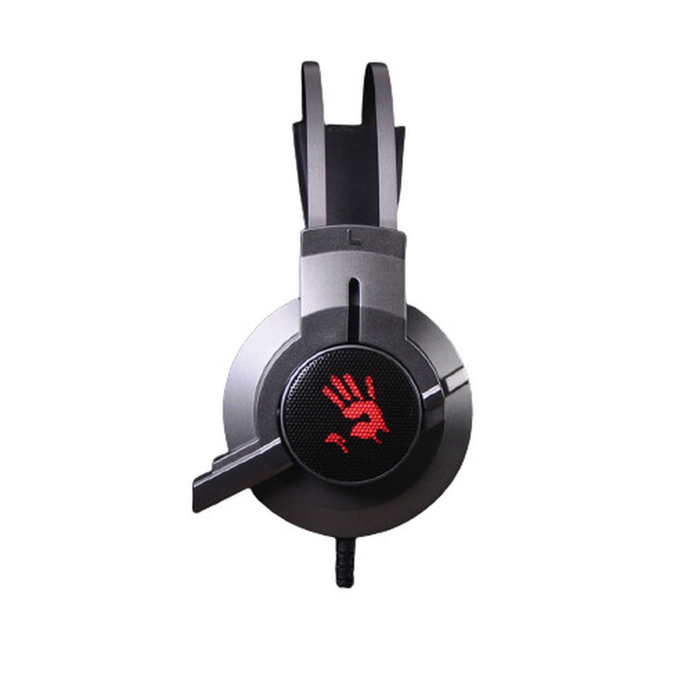 Headset Gamer USB 7.1 Bloody G437 LED Com Microfone Preto