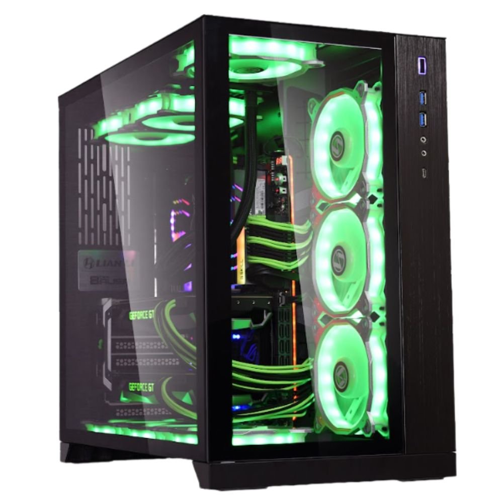 Gabinete Gamer Lian Li O11 Dynamic Vidro Temperado Mid Tower Preto