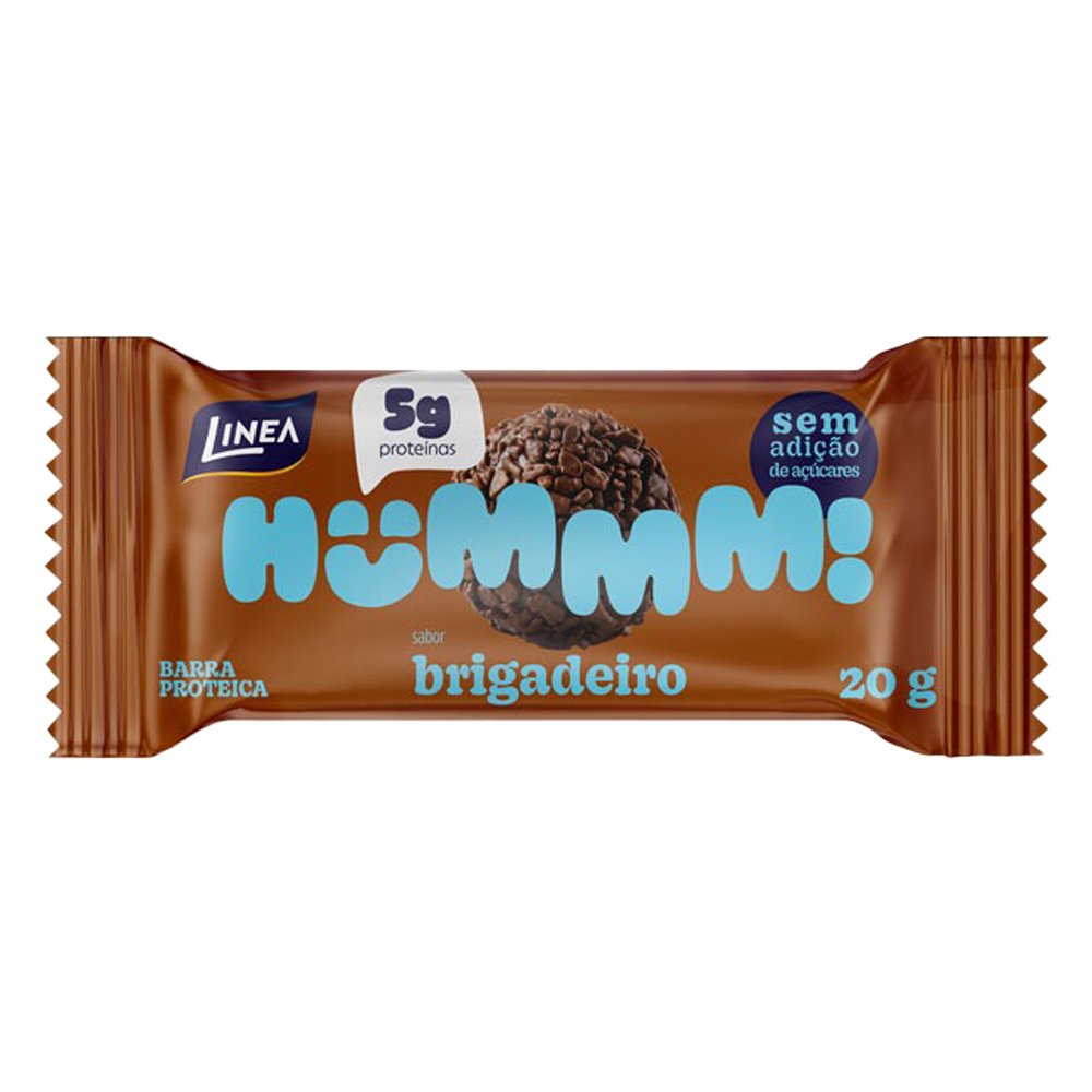 Barra Hummm Proteica Linea Brigadeiro 20g Com 12 | Martins Atacado