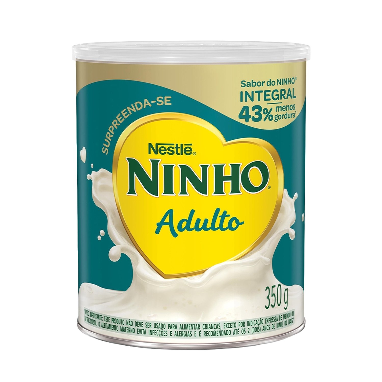 Leite em Pó Ninho Nestlé Adulto Lata 350g