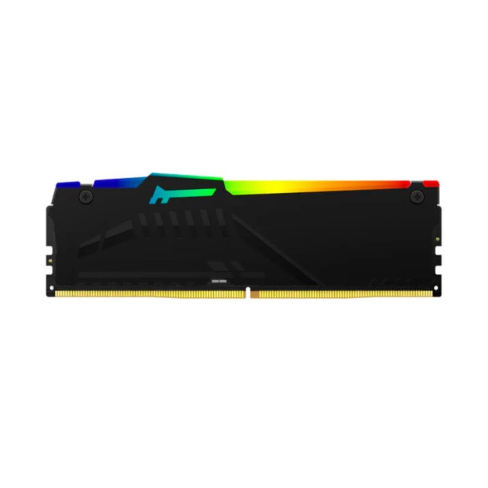 Memória RAM 16gb DDR5 Kingston Fury Beast RGB, 6000MTs, CL36, Preto, KF560C36BBEA/16