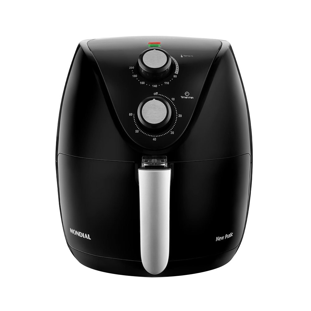 Fritadeira Air Fryer Mondial  AF-31 - 1500W, 3,5 Litros,  Preto, 110V