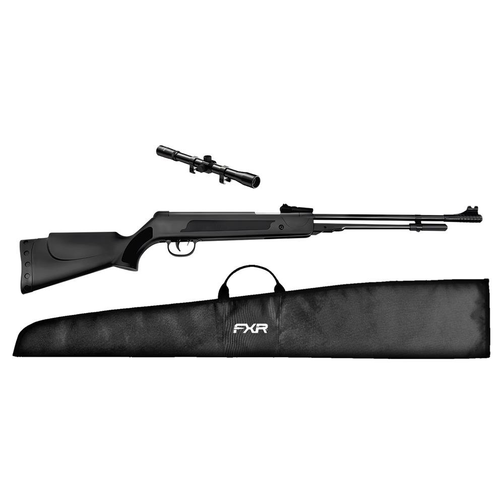 Carabina de Pressão Nitro Black 5.5 (Combo)