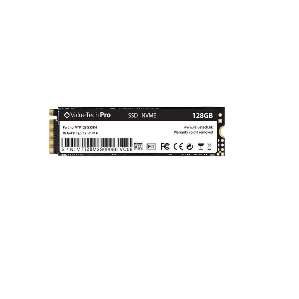 SSD 128GB NVMe M.2 2280 Valuetech