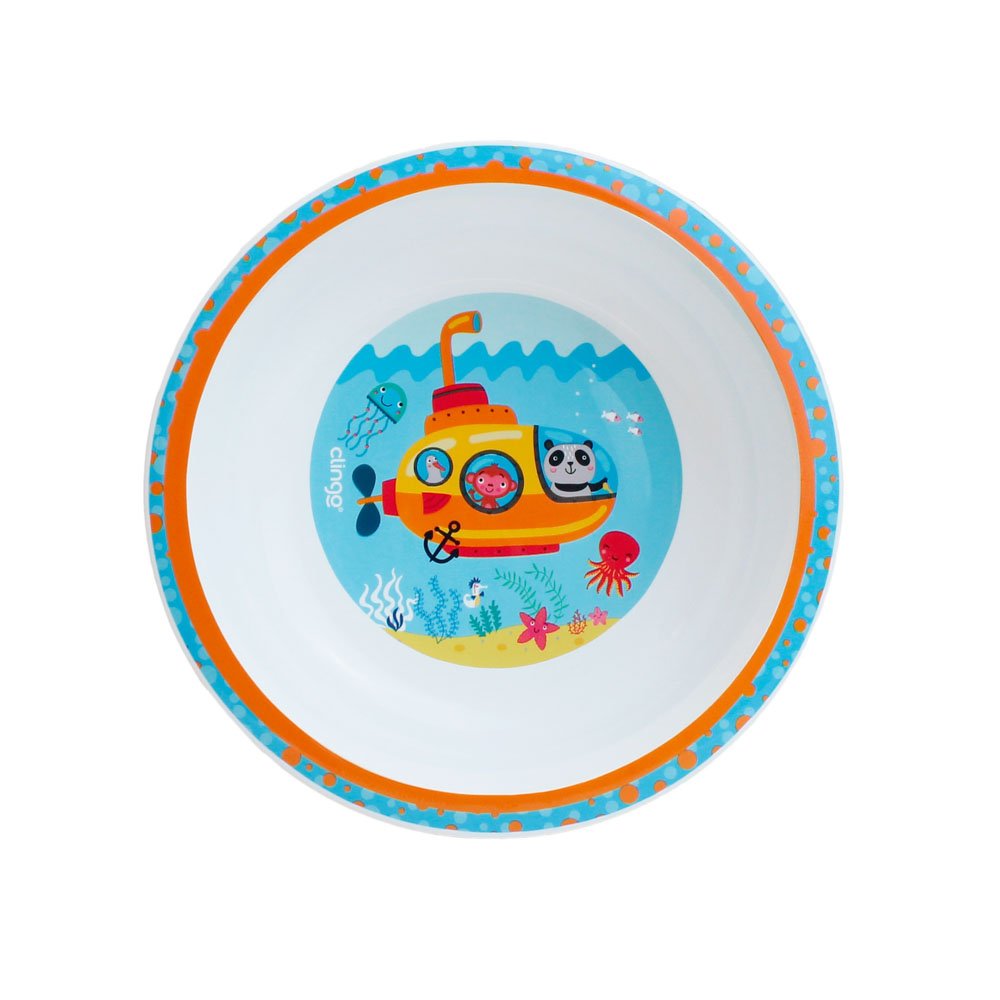 Kit 3 Tigelas - Tigre/Dino/Submarino Clingo
