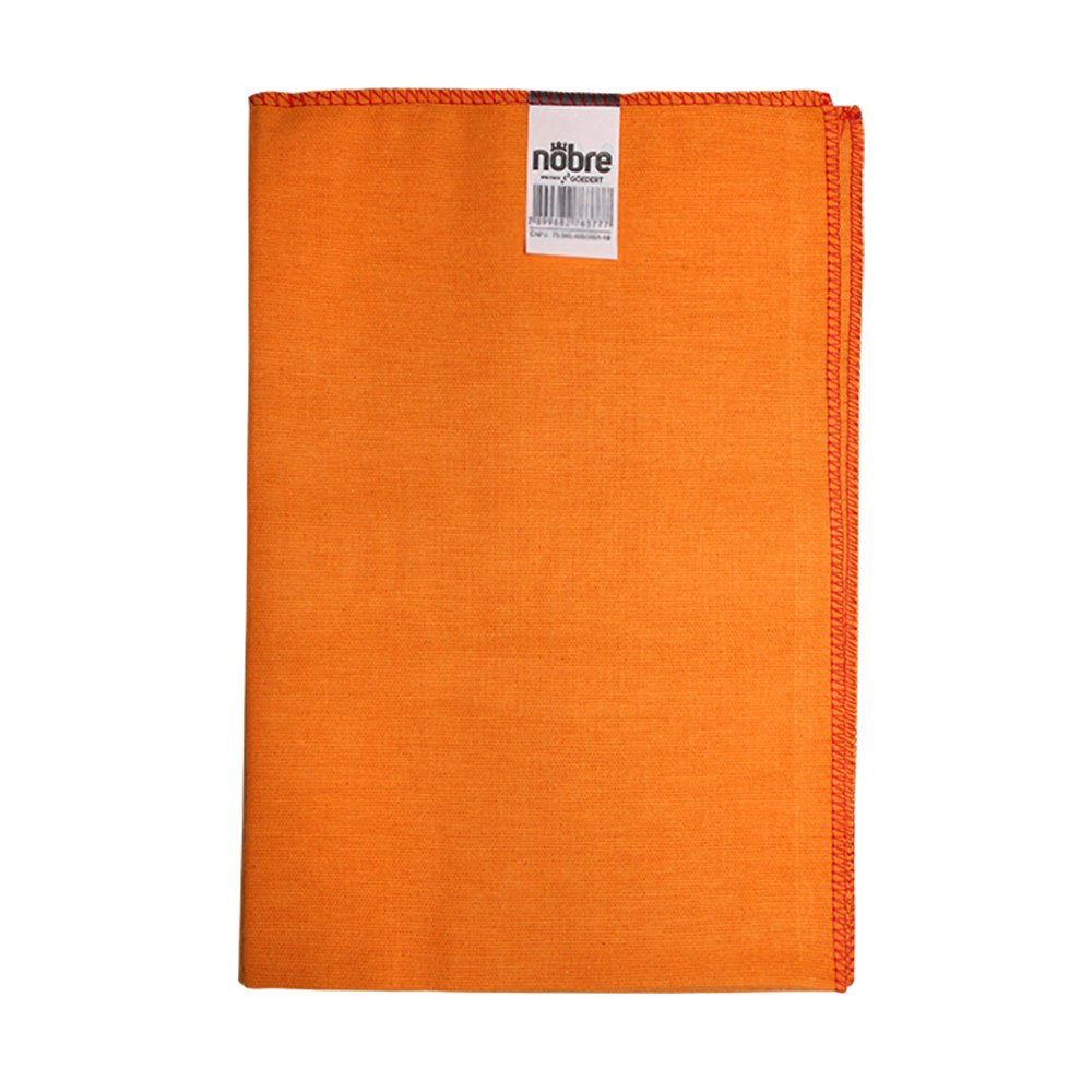 Flanela 100% Algodão 28 x 48 CM Laranja