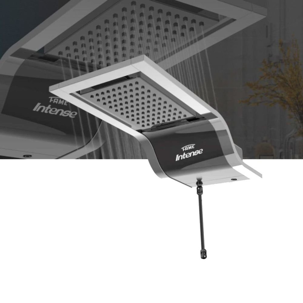 CHUVEIRO DUCHA INTENSE ELETRONICA PRETO 127X5400W FAME
