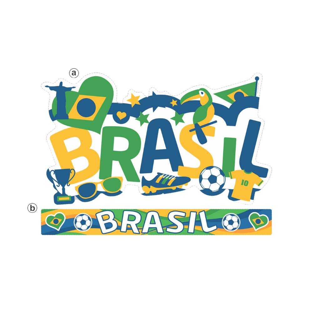 Painel Decorativo - Linha Brasil Pacote Com 2 Paineis