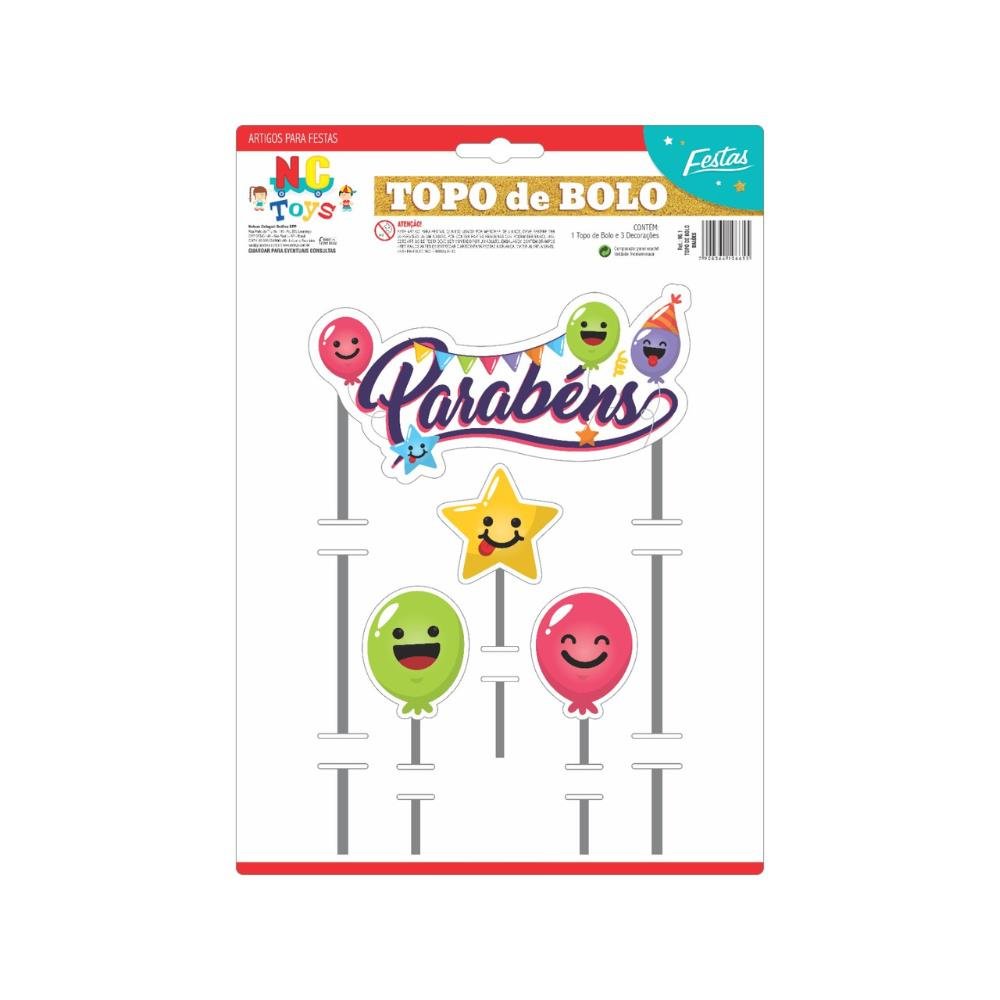 Topo De Bolo Baloes