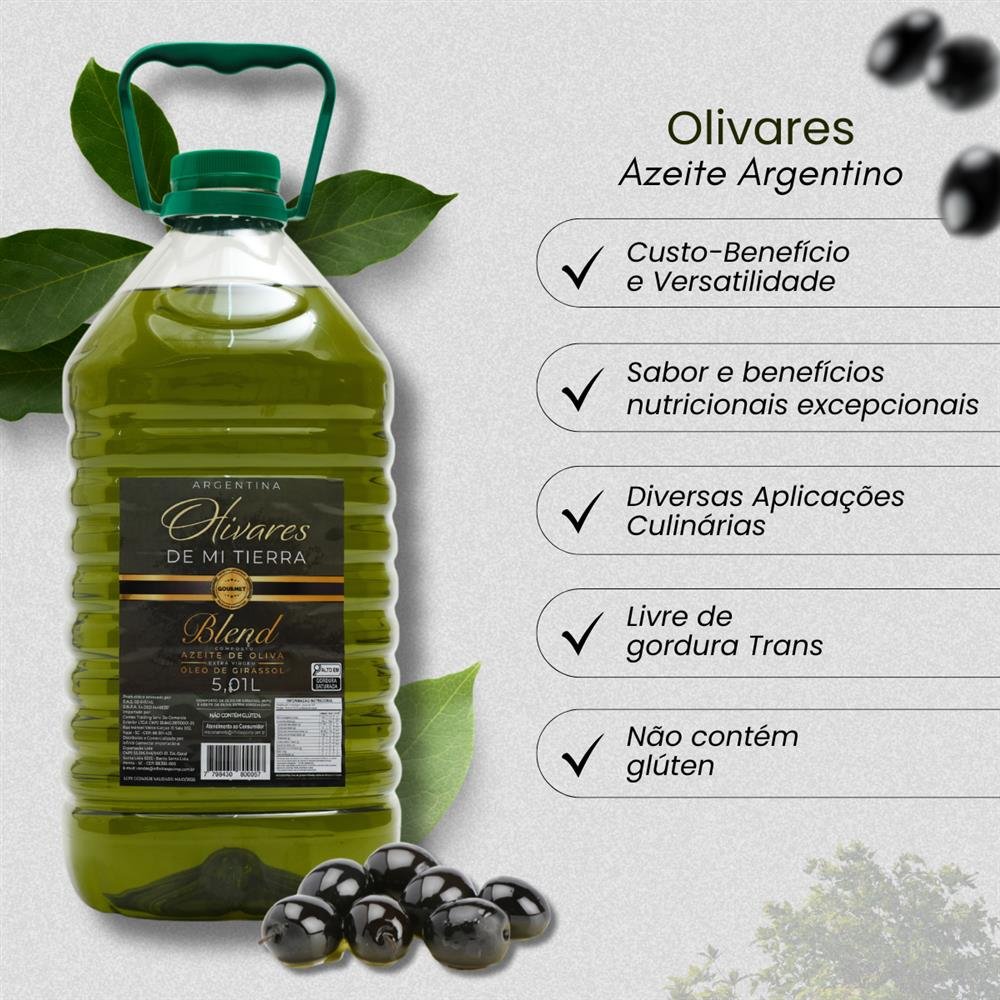 Azeite Blend Olivares de Mi Tierra 5L