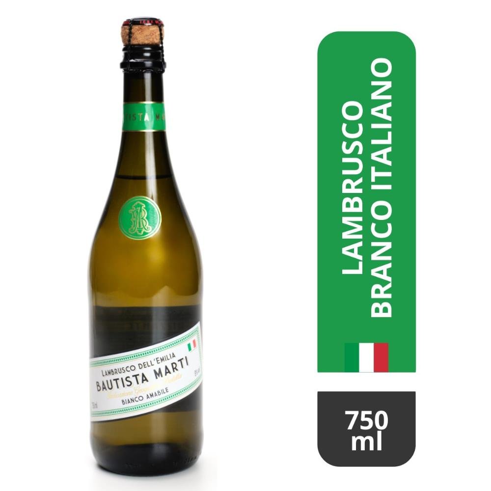 Vinho Italiano Lambrusco Di Modena Branco 750ml