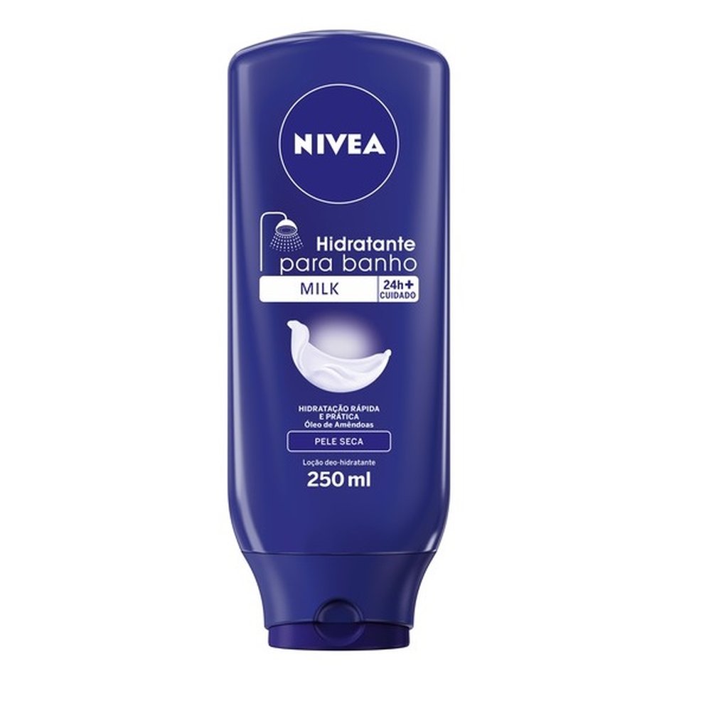 Hidratante Nivea Banho 250ml Milk