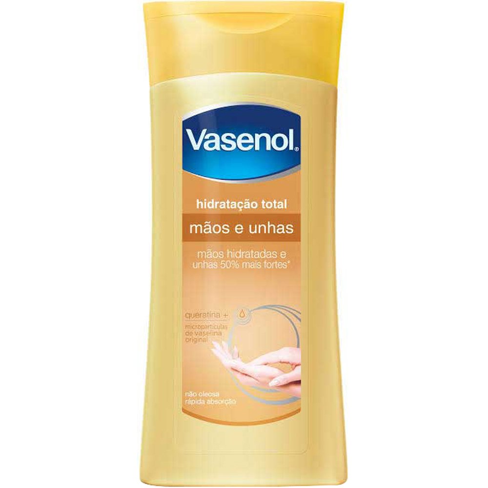 Locao Hidratante Vasenol Hidratacao Total Maos E Unhas 200ml