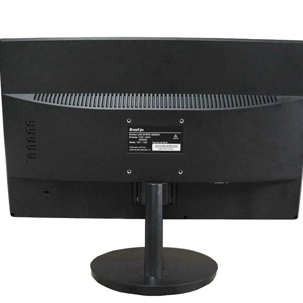 Monitor Led 20WR Widescreen Com Vesa Brazil Pc