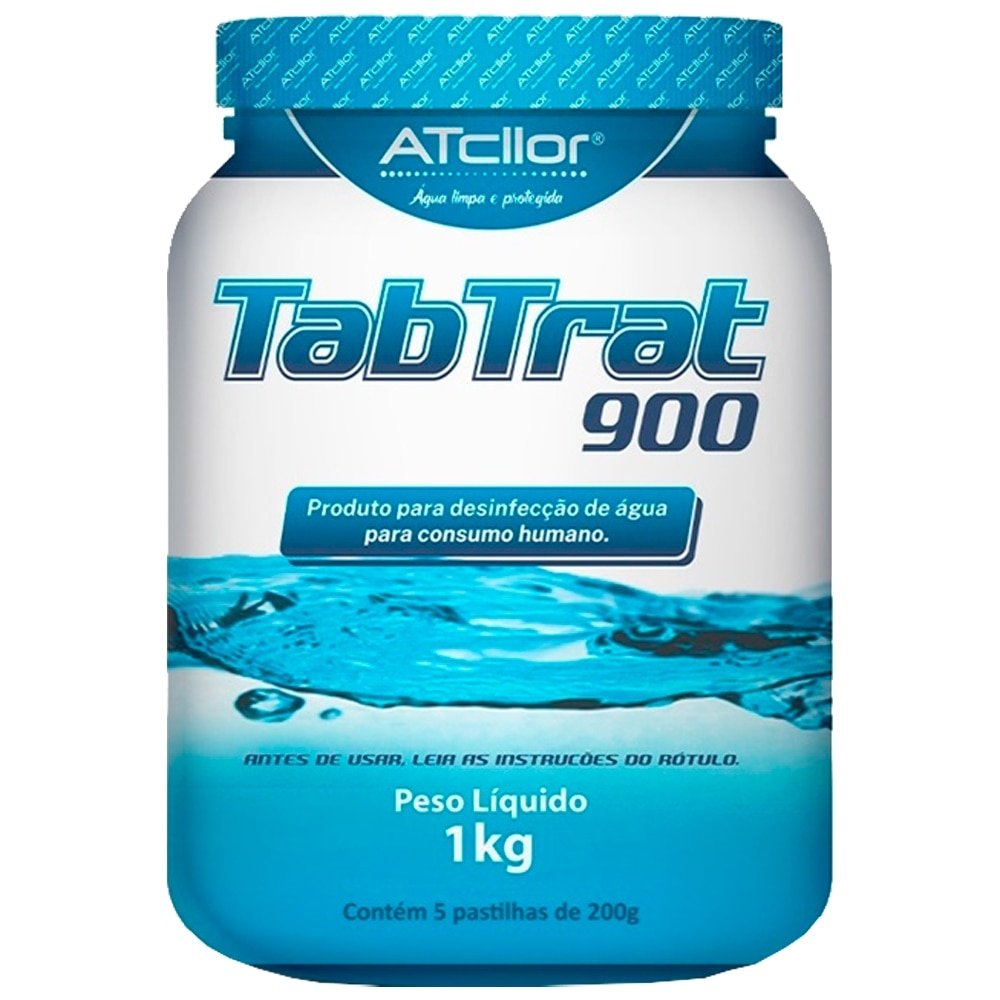 Cloro Pastilha Atcllor 1 Kg - Consumo Humano