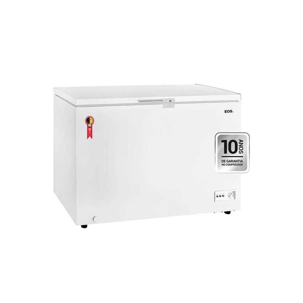 Freezer Horizontal EOS Eco Gelo 282L 127V Branco EFH350X