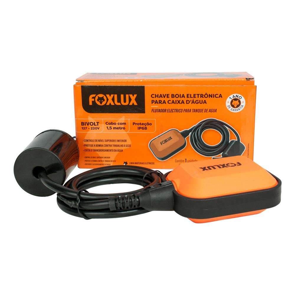 Chave Boia Elétrica para Bomba Dagua 16A Bivolt Foxlux