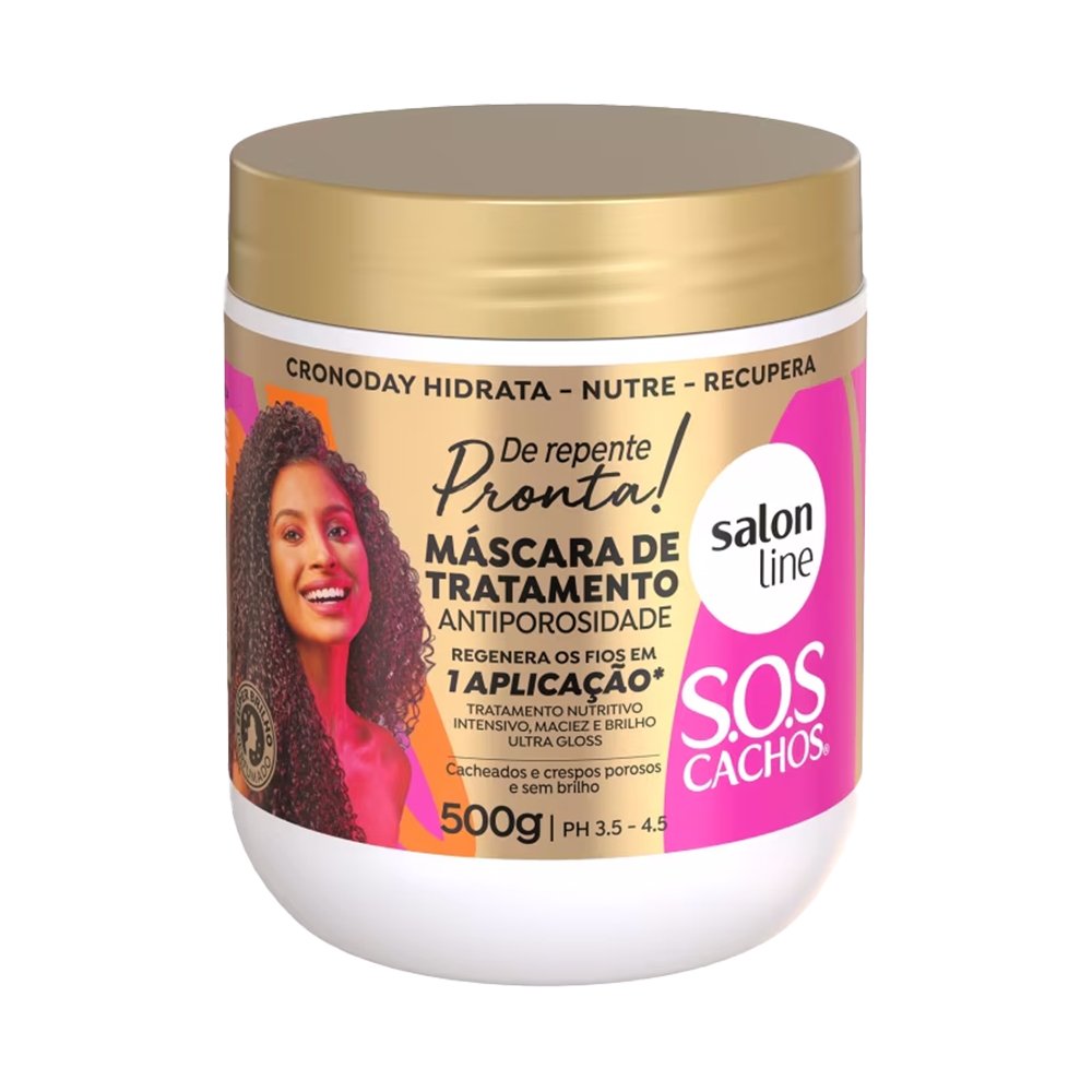 Mascara Sos De Repente Pronta Salon Line 500g