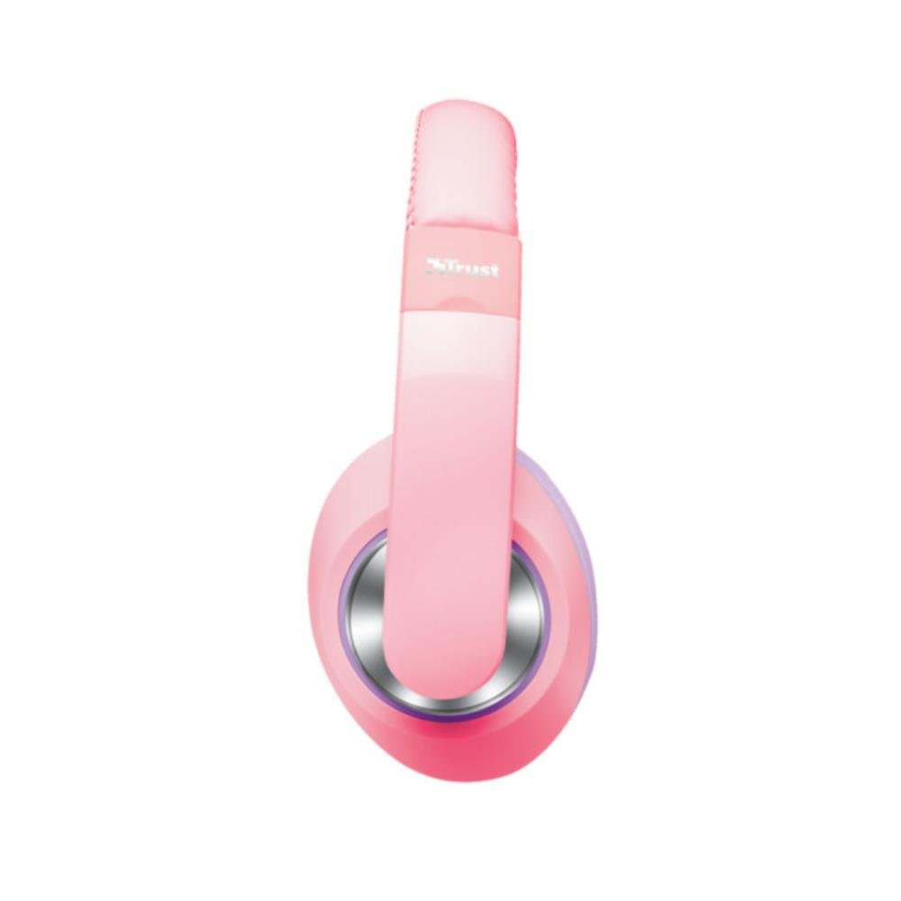 Headset Headphone Trust, Sonin Kids Rosa - T19837