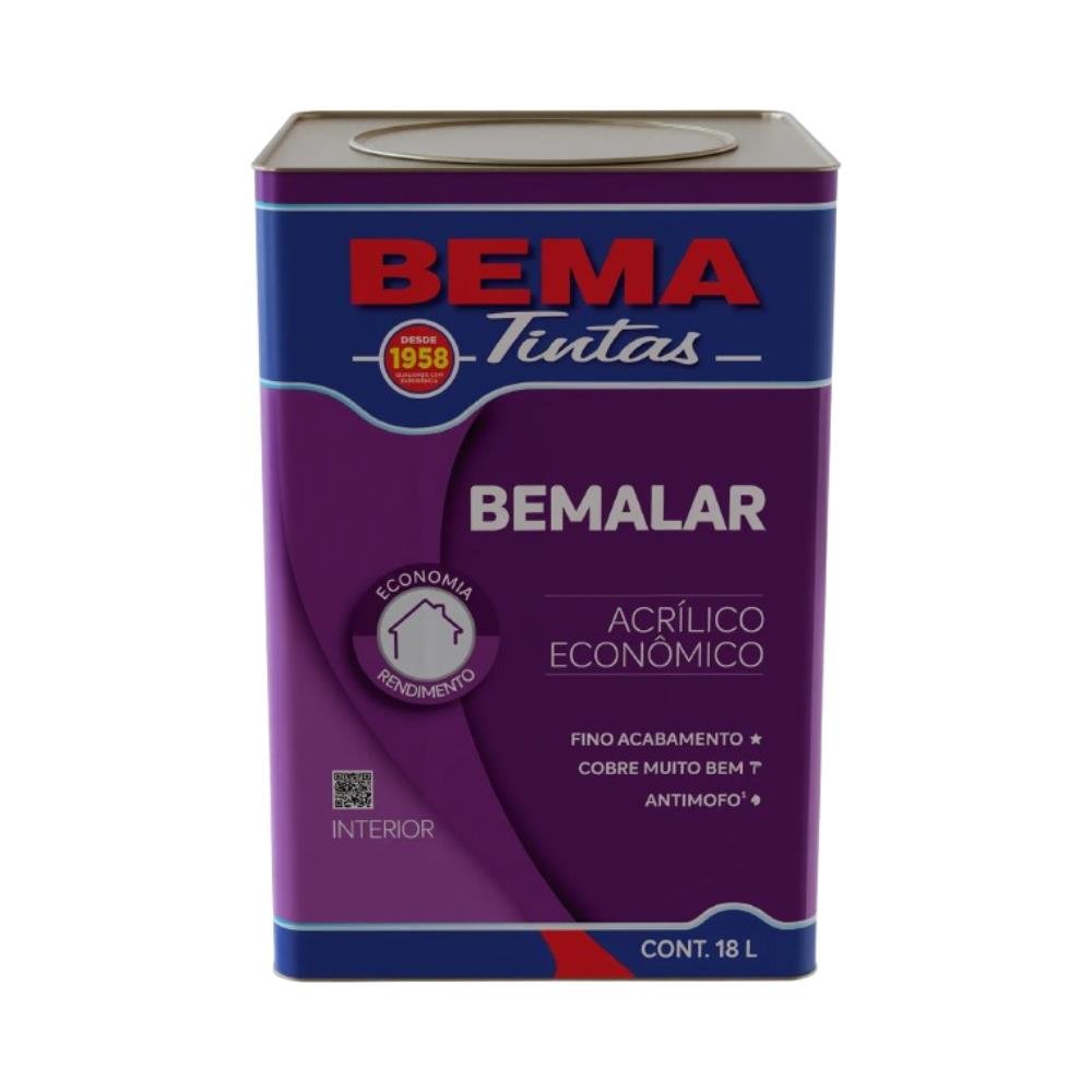 Tinta Acrílica Lata 18L Verde Amazonas Bemalar