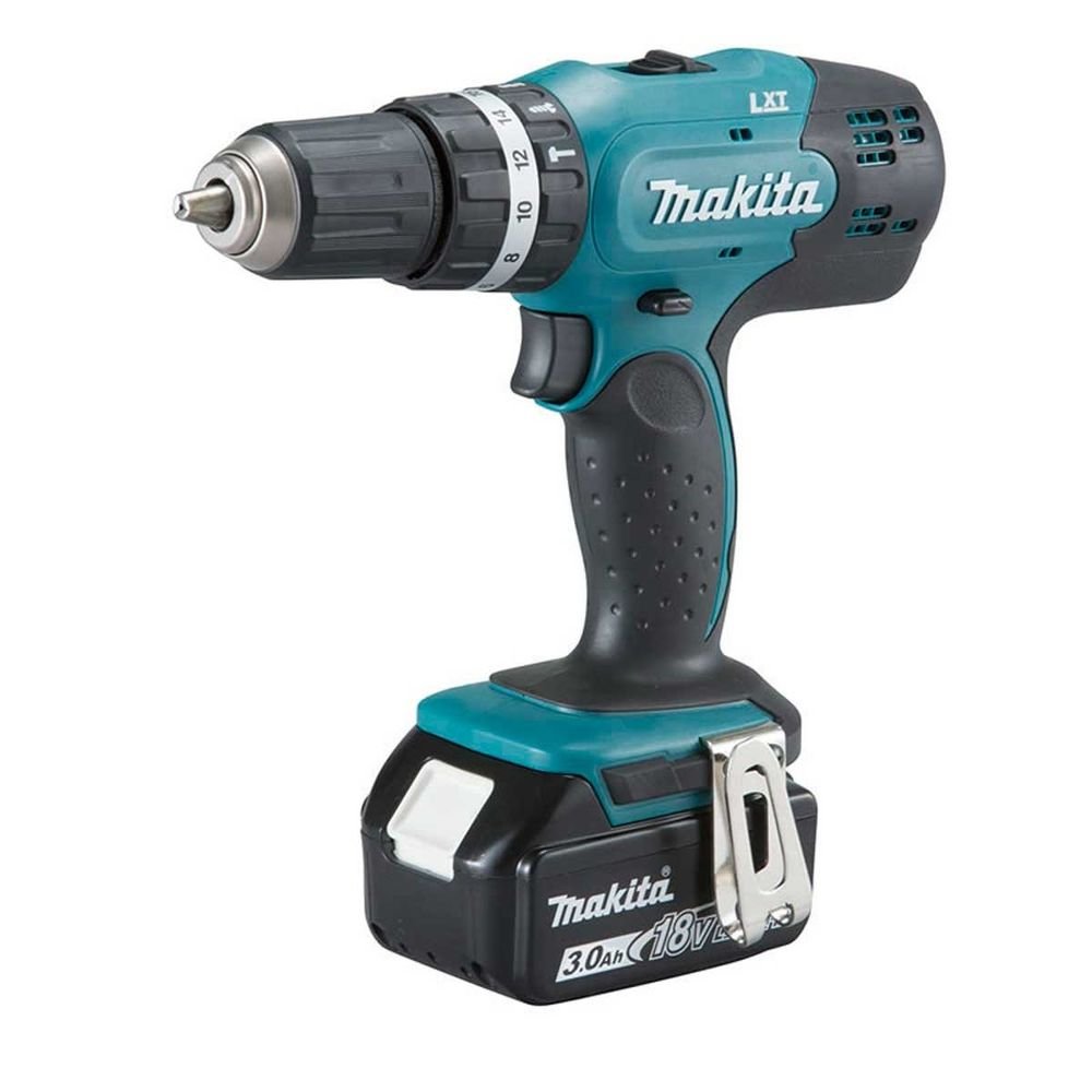 Kit Parafusadeira/furadeira E Soprador De Ar A Bateria 18v 3.0ah Kit Dhp453+dub Makita