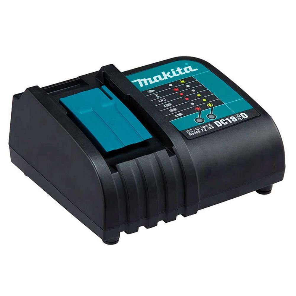Kit Parafusadeira/furadeira E Soprador De Ar A Bateria 18v 3.0ah Kit Dhp453+dub Makita