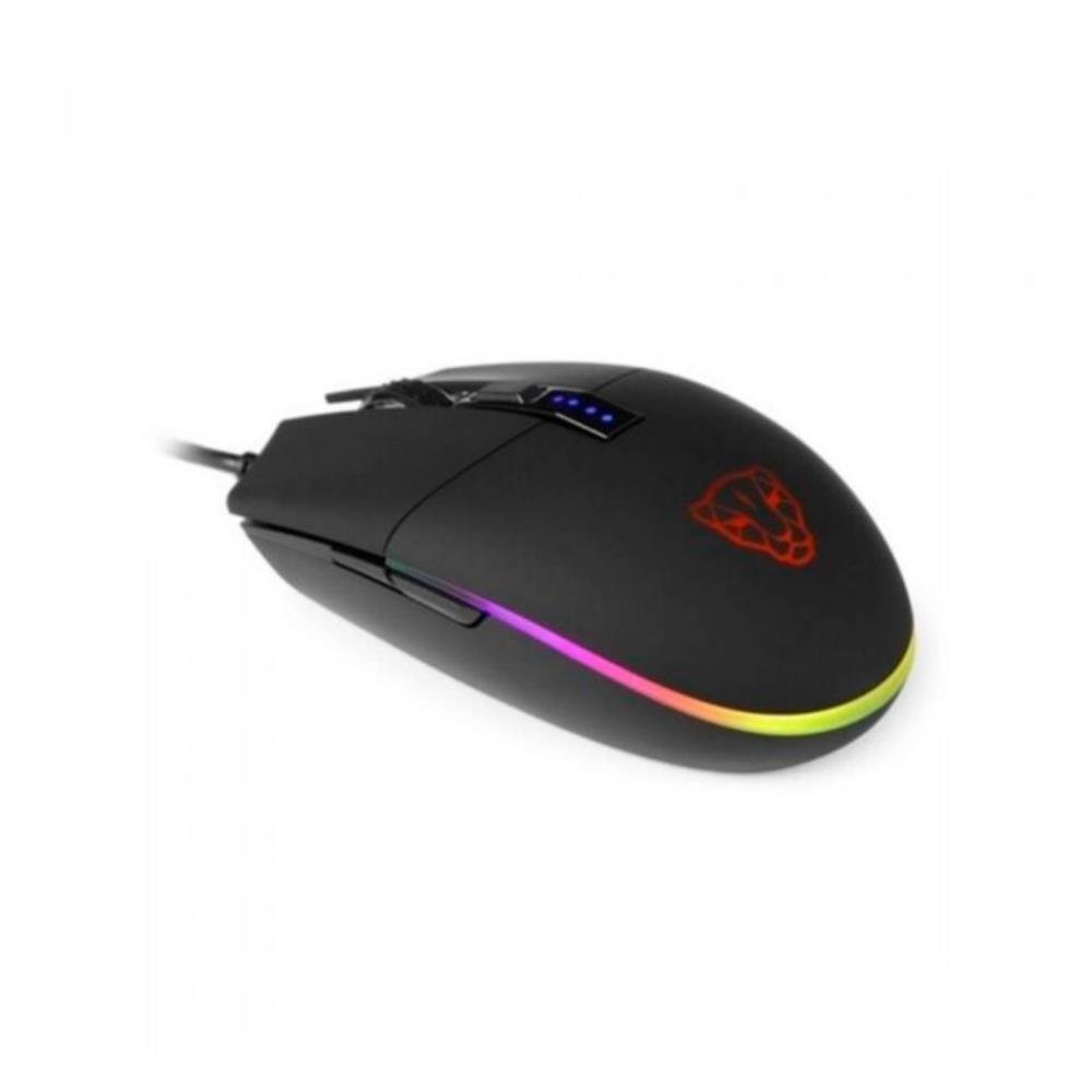 Mouse Gamer Motospeed V50, RGB, 4000DPI, Preto