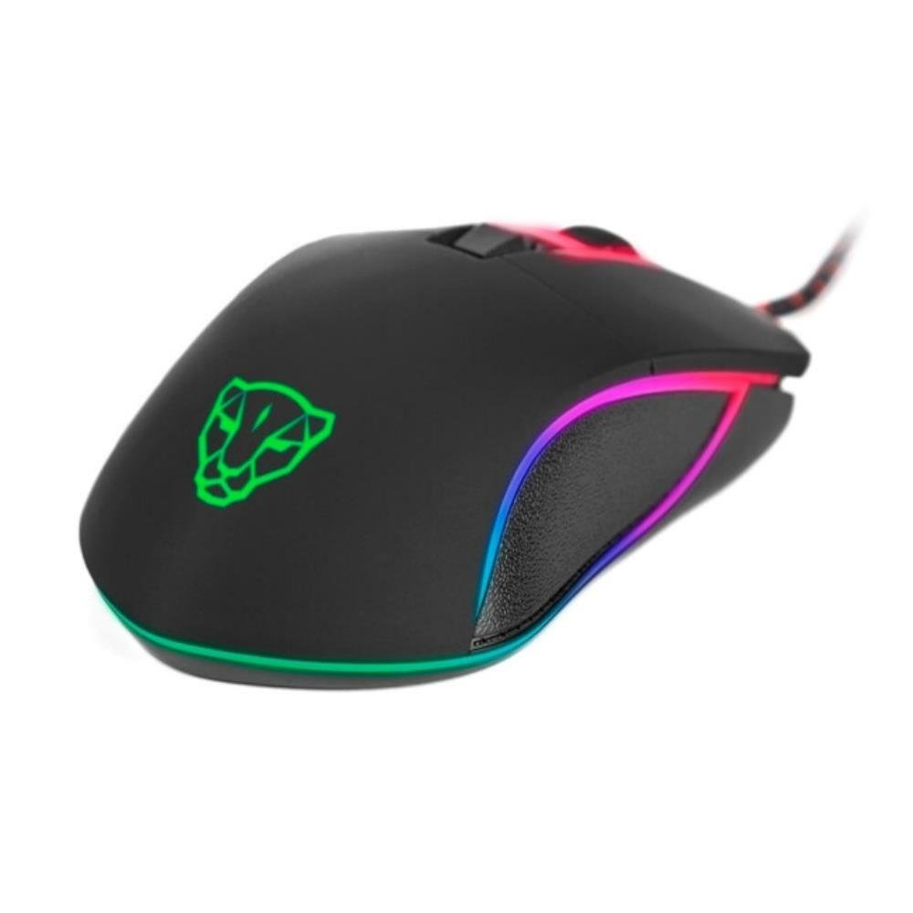 Mouse Gamer Motospeed V30, RGB, 3500DPI, Preto