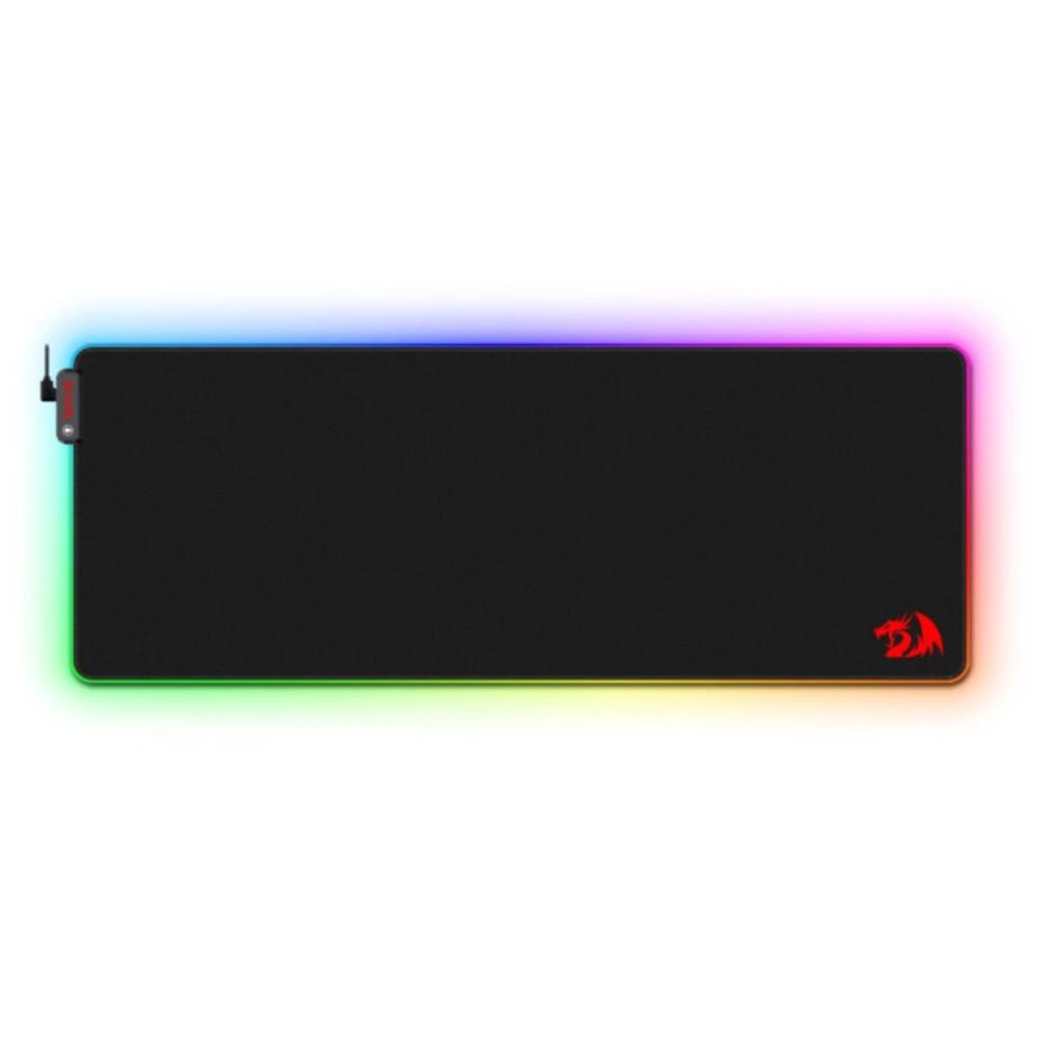 Mousepad Gamer Redragon Neptux, RGB, Grande Extendido (800X300), Preto - P033