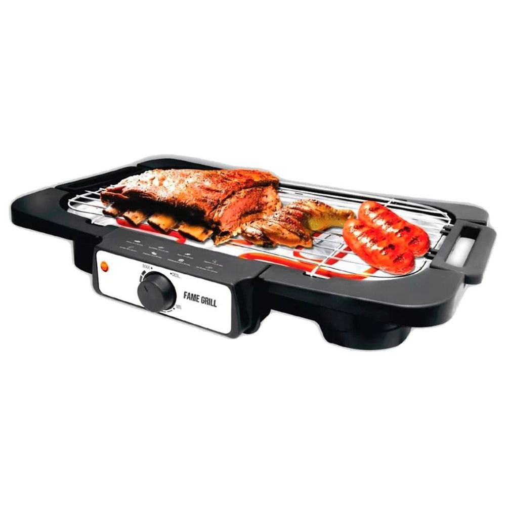 Churrasqueira Eletrica Grill Multiuso 127v 1800w Grande Fame