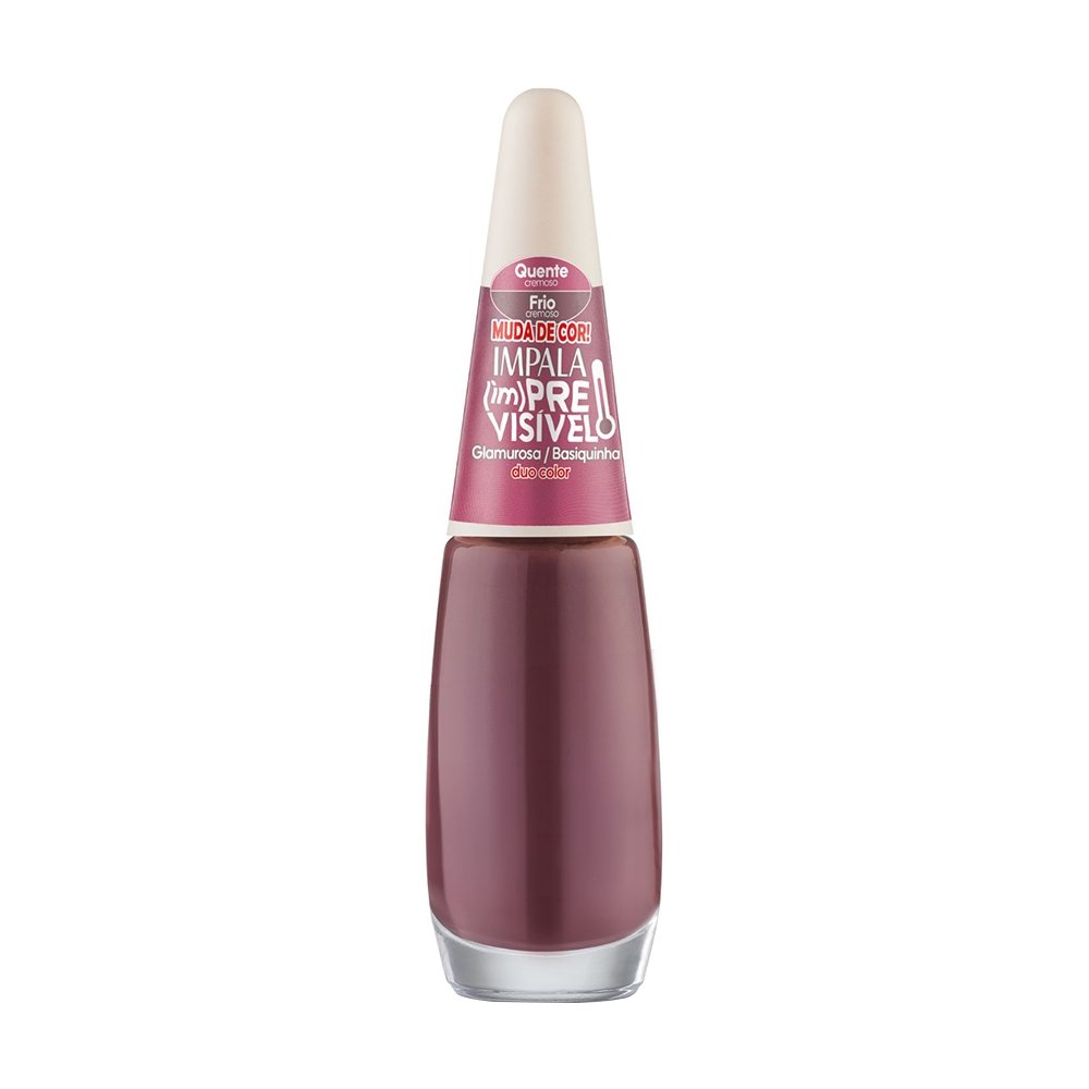Esmalte Impala (Im)Previsível Duo Color Glamourosa Basiquinha Blister 7,5ml