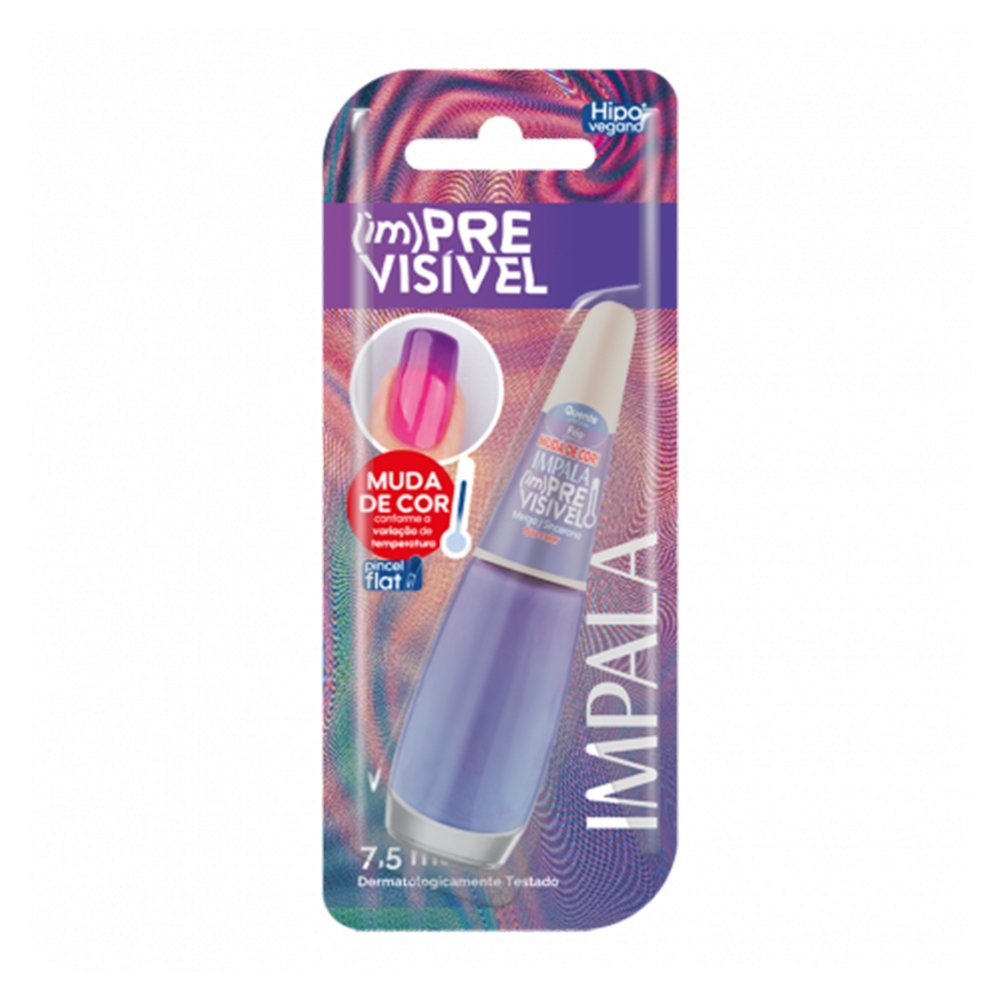 Esmalte Impala Imprevisível - Duo Color Meiga Sincerona Blister 7,5ml