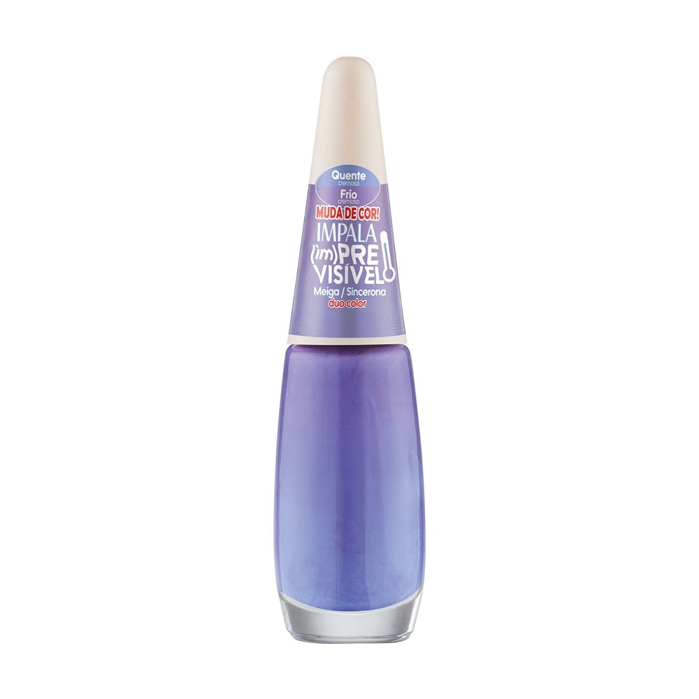 Esmalte Impala Imprevisível - Duo Color Meiga Sincerona Blister 7,5ml