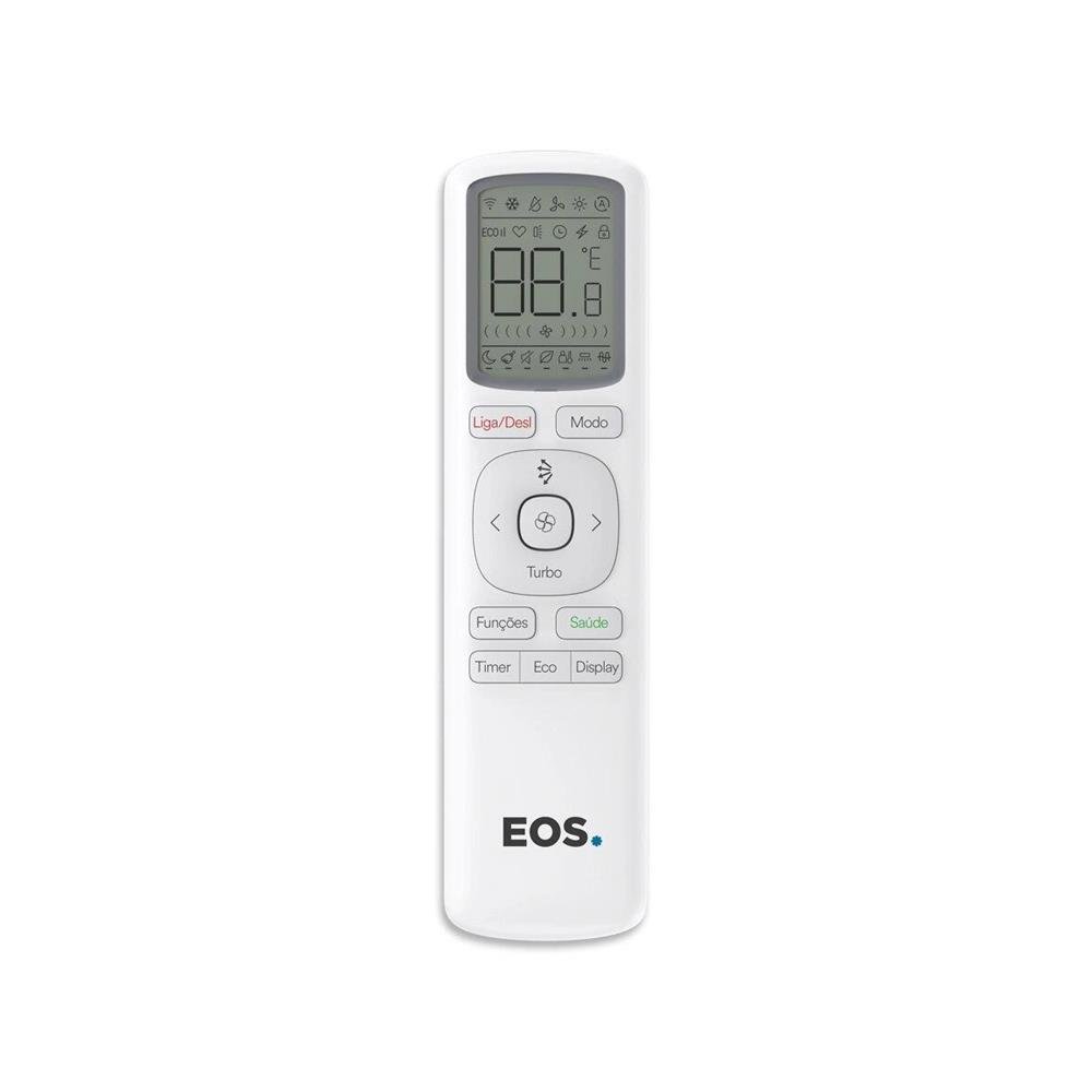 Ar-Condicionado Split 9000 BTUs eos Master Confort On/Off High Wall Só Frio EASM9000FI/EASM9000FE 220V