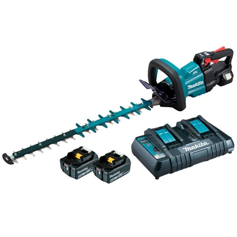 Aparador De Cerca Viva A Bateria 18v 5.0ah 600 Mm Duh601pte Makita