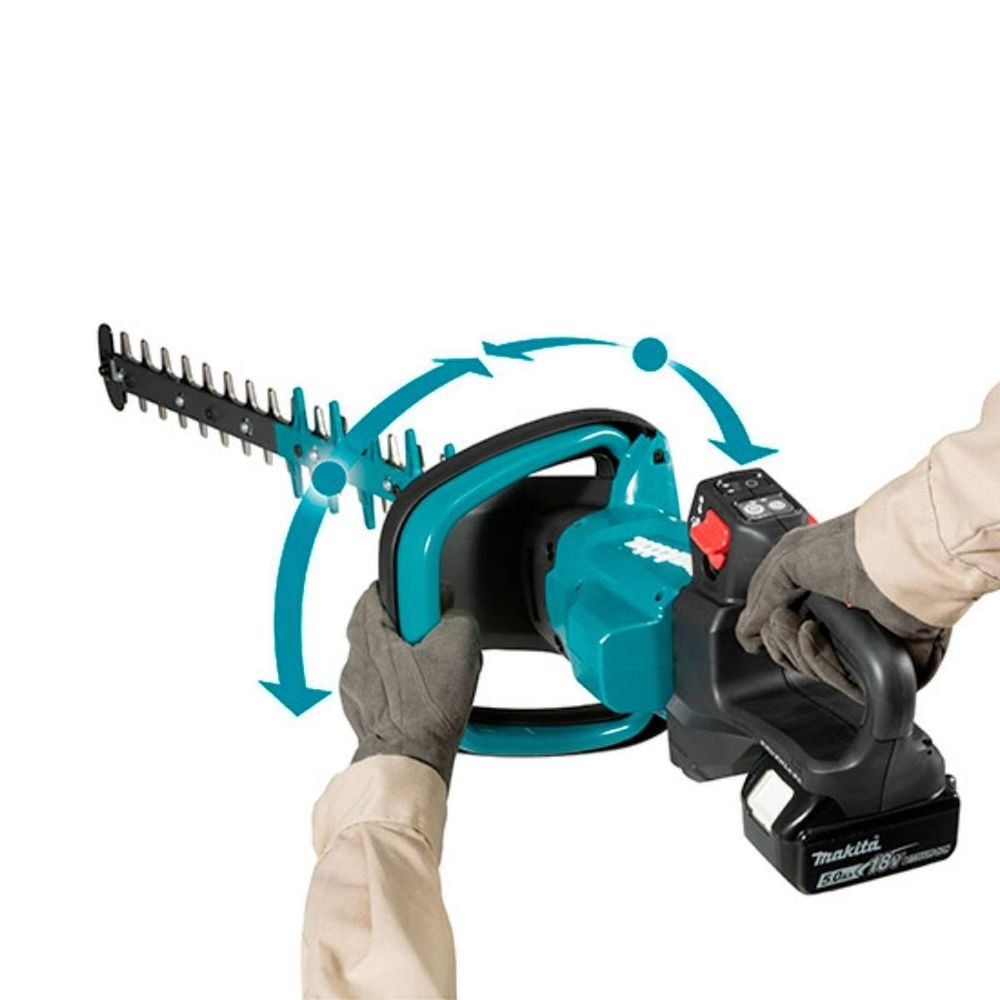 Aparador De Cerca Viva A Bateria 18v 5.0ah 600 Mm Duh601pte Makita