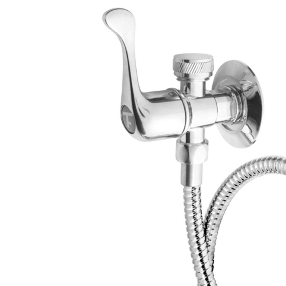 Ducha Higiênica Com Derivação Termoplástico 1,20m 3723 Cromado Fame