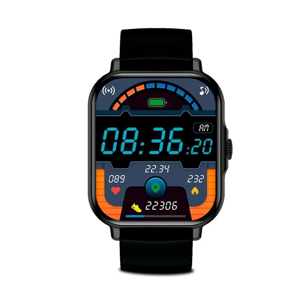 Smartwatch Relógio Inteligente Goldentec GT Freedom Full Touch IP67 Bluetooth Preto