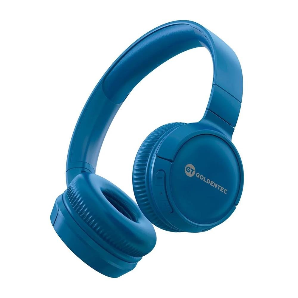 Headphone Bluetooth Goldentec GT Go Azul
