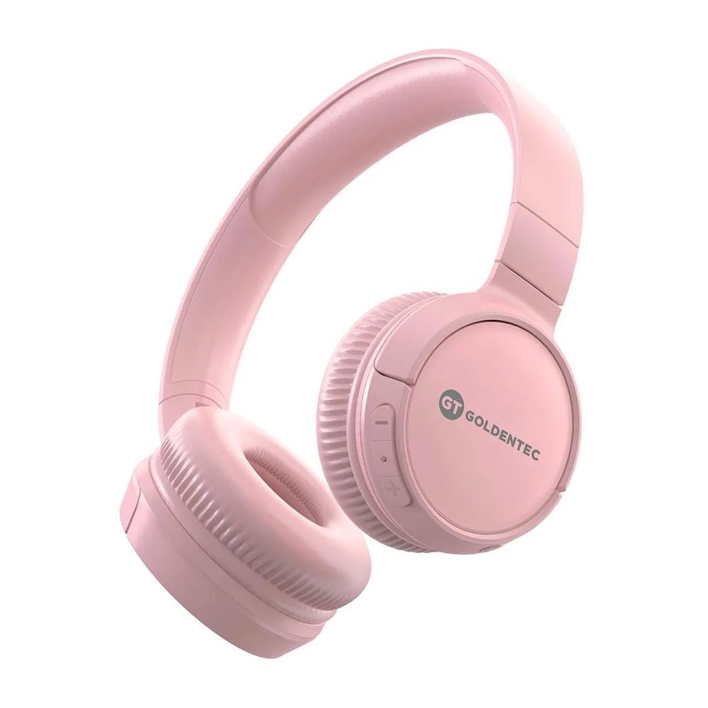 Headphone Bluetooth Goldentec GT Go Rosa