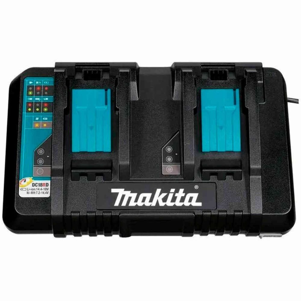 Carregador De Bateria Duplo Dc18rd 127v 196928-9 Makita